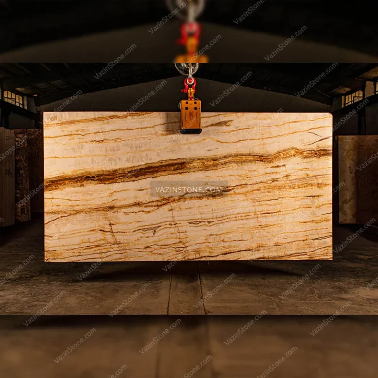 Wavy Sunset Onyx Slab Stone with different pattern