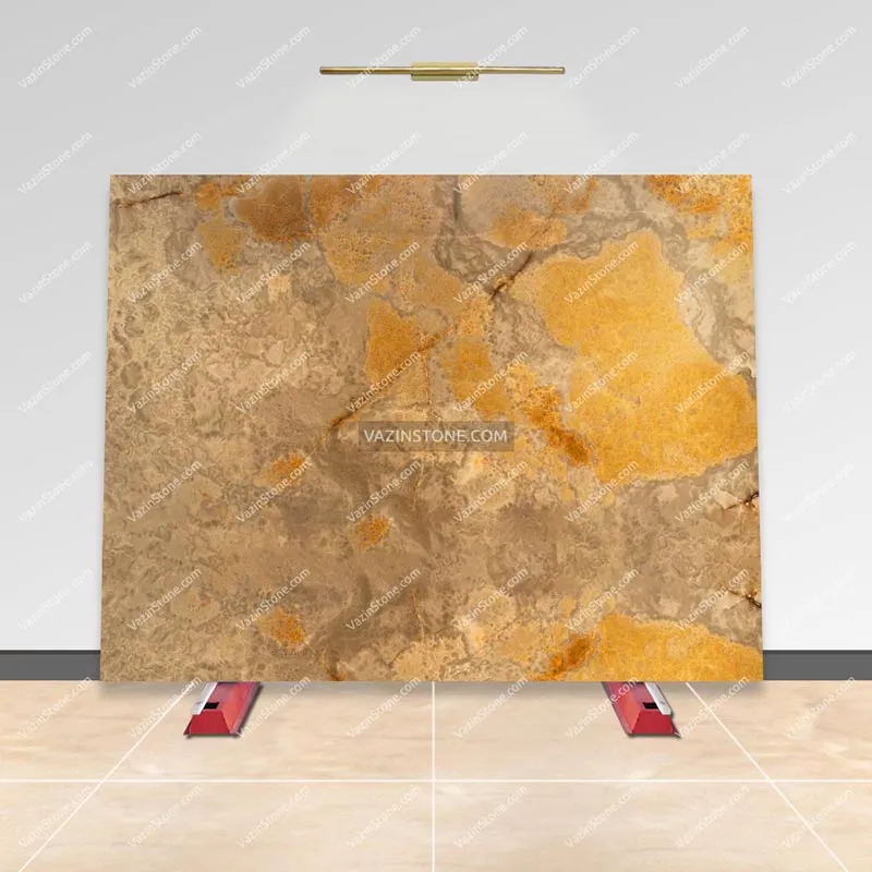 White Lagon Onyx Slab Stone Picture