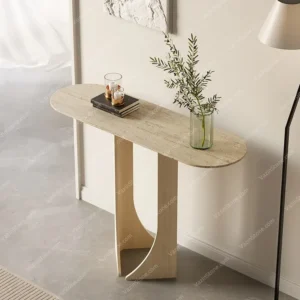 Stone Console Table Picture