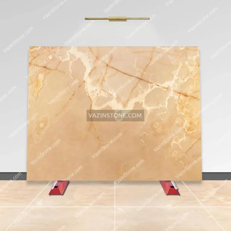 Special Veined Onyx Slab Stone Picture