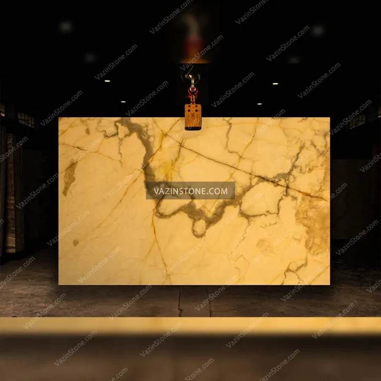 Special Veined Onyx Slab Stone with backlighting