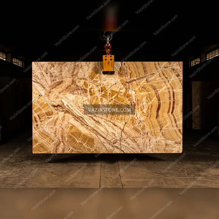 Sparlo gold onyx slab