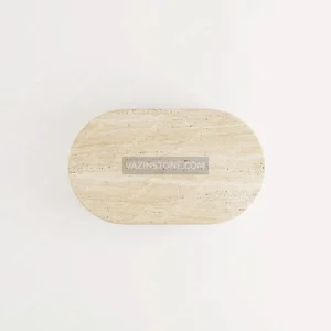 Stone top of the Lorenta coffee table