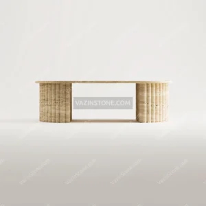 Stone bases of the Lorenta coffee table