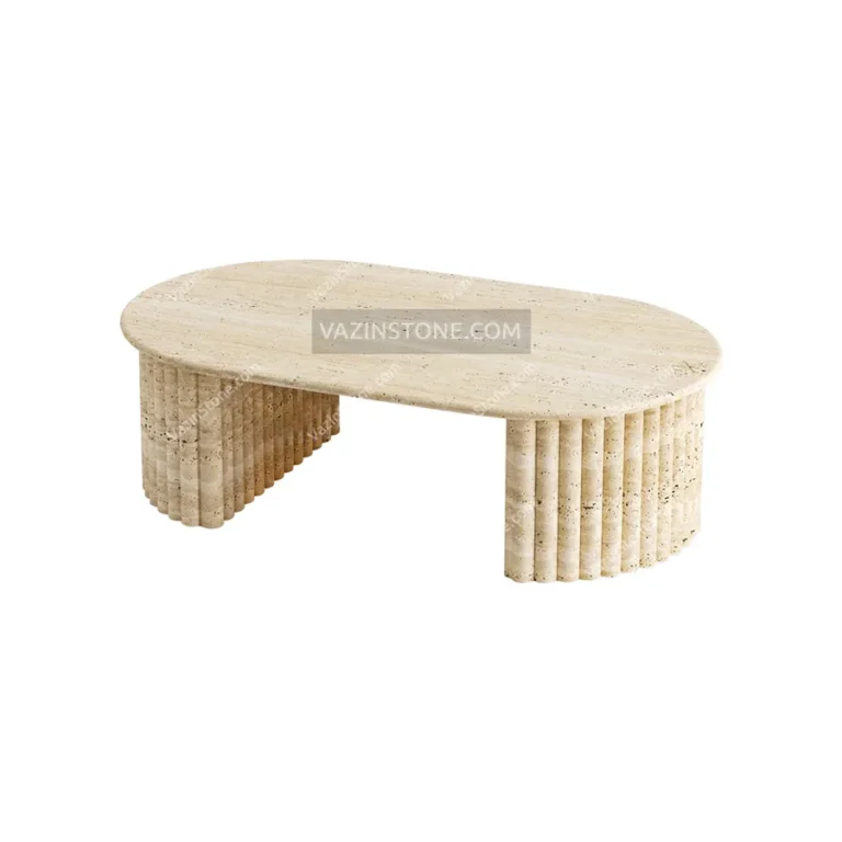 Lorenta stone coffee table