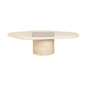 Lamin stone coffee table from other angle