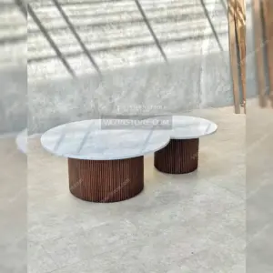 Loto stone table set