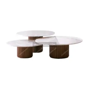 Loto Stone Coffee Table Set