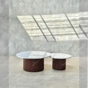 Loto stone coffee table set