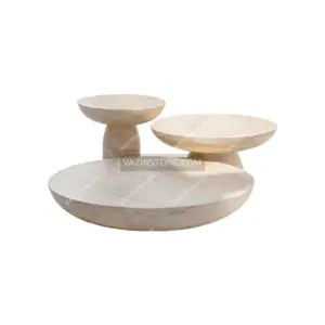 Luna Stone Coffee Table Set