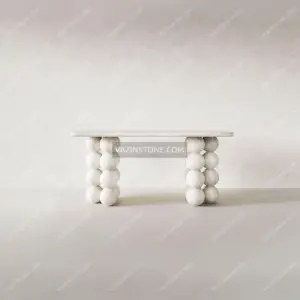 Orbita stone console table