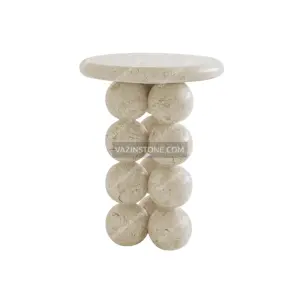 Orbita stone side table