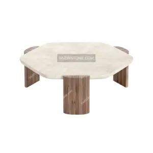 Riva stone coffee table