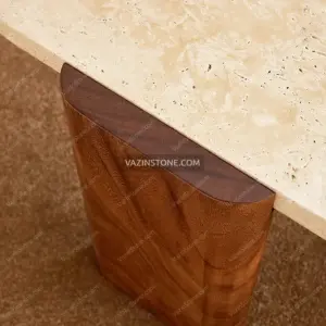 Riva stone table closeup