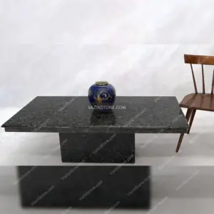 Granite stone coffee table