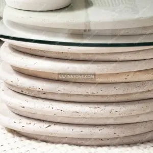 Texture of the Rockstone coffee table