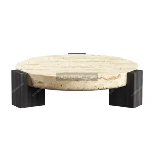 Arman stone coffee table