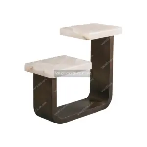 Madisa stone side table