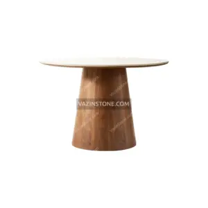 Lotus stone dining table