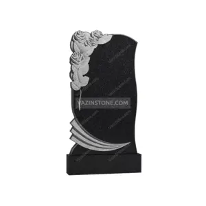Granite Rose Serenity Headstone