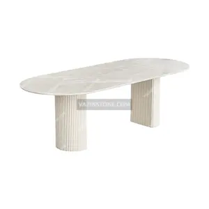 Alba stone dining table