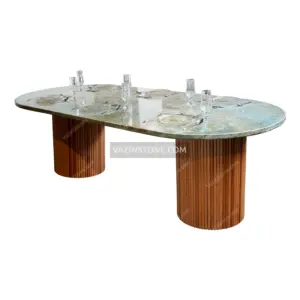 Atlan stone dining table