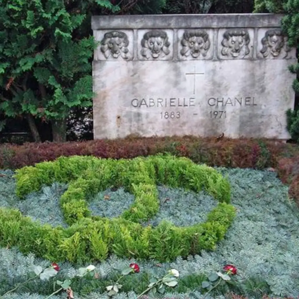 Coco Chanel's gravestone