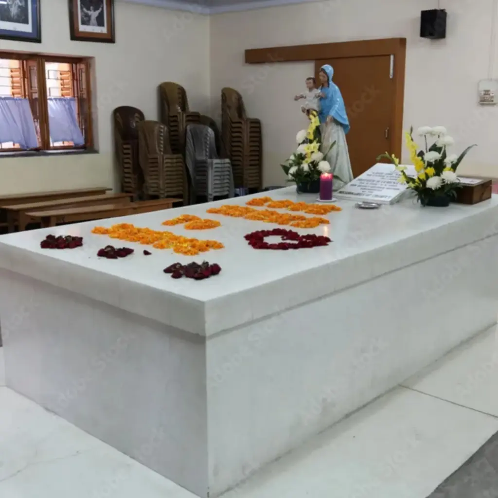 Mother Teresa's gravestone