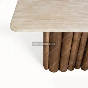 Rashin stone console table closeup