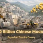 $300 Billion Chinese Mountain: The Bayashan Granite Quarry