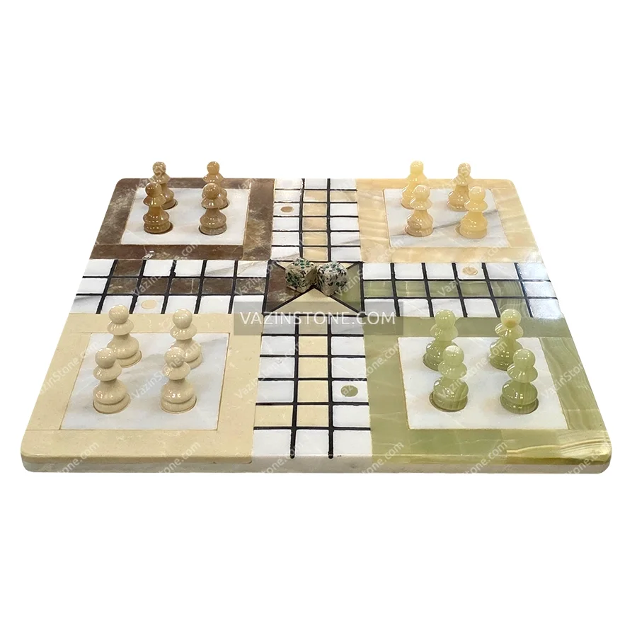 Stone Ludo Board Game