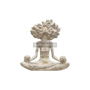 Verdis stone lighted sculpture