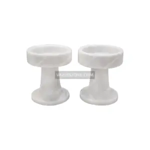 Aram stone candle holder