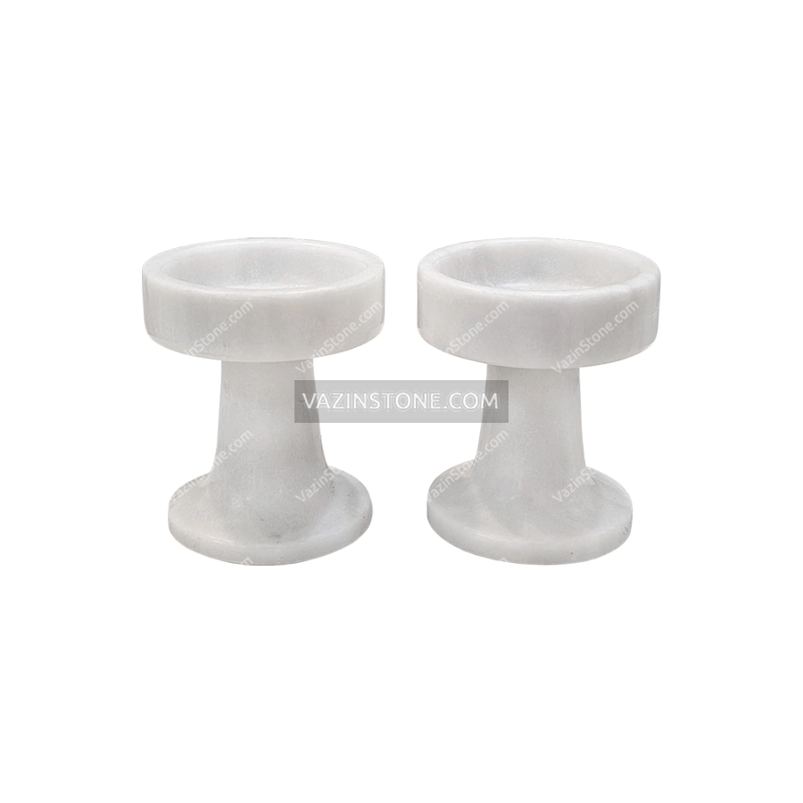 Aram stone candle holder