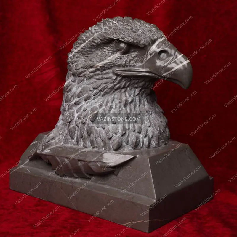 Eagle stone sculpture