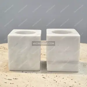 Mini cube candle holder