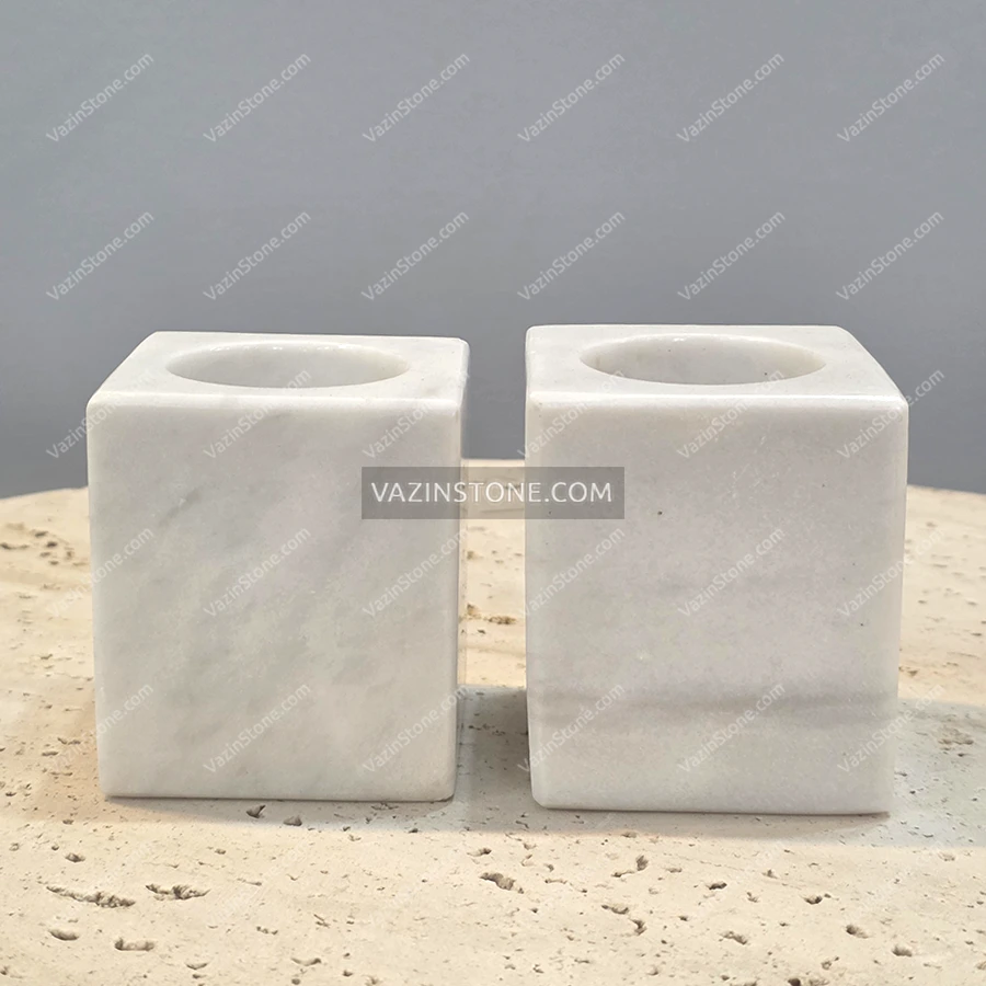 Mini cube candle holder