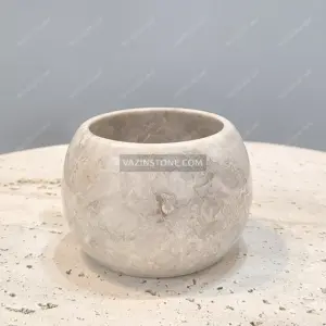 Orbit stone bowl