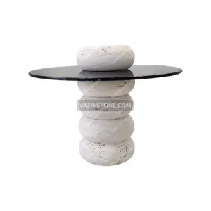 Sangchin stone side table