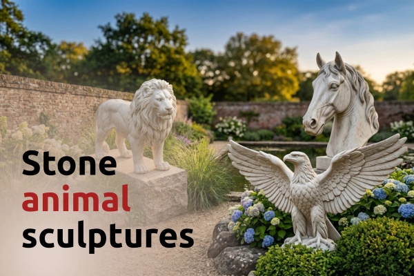 Stone Animal Sculptures