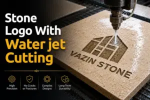 Stone Logo With Water jet Cutting