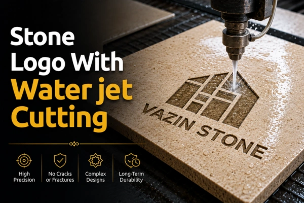 Stone Logo With Water jet Cutting