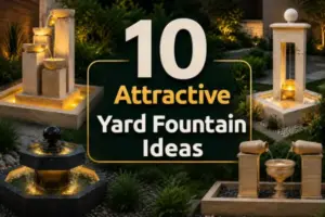 10 Attractive Yard Fountain Ideas