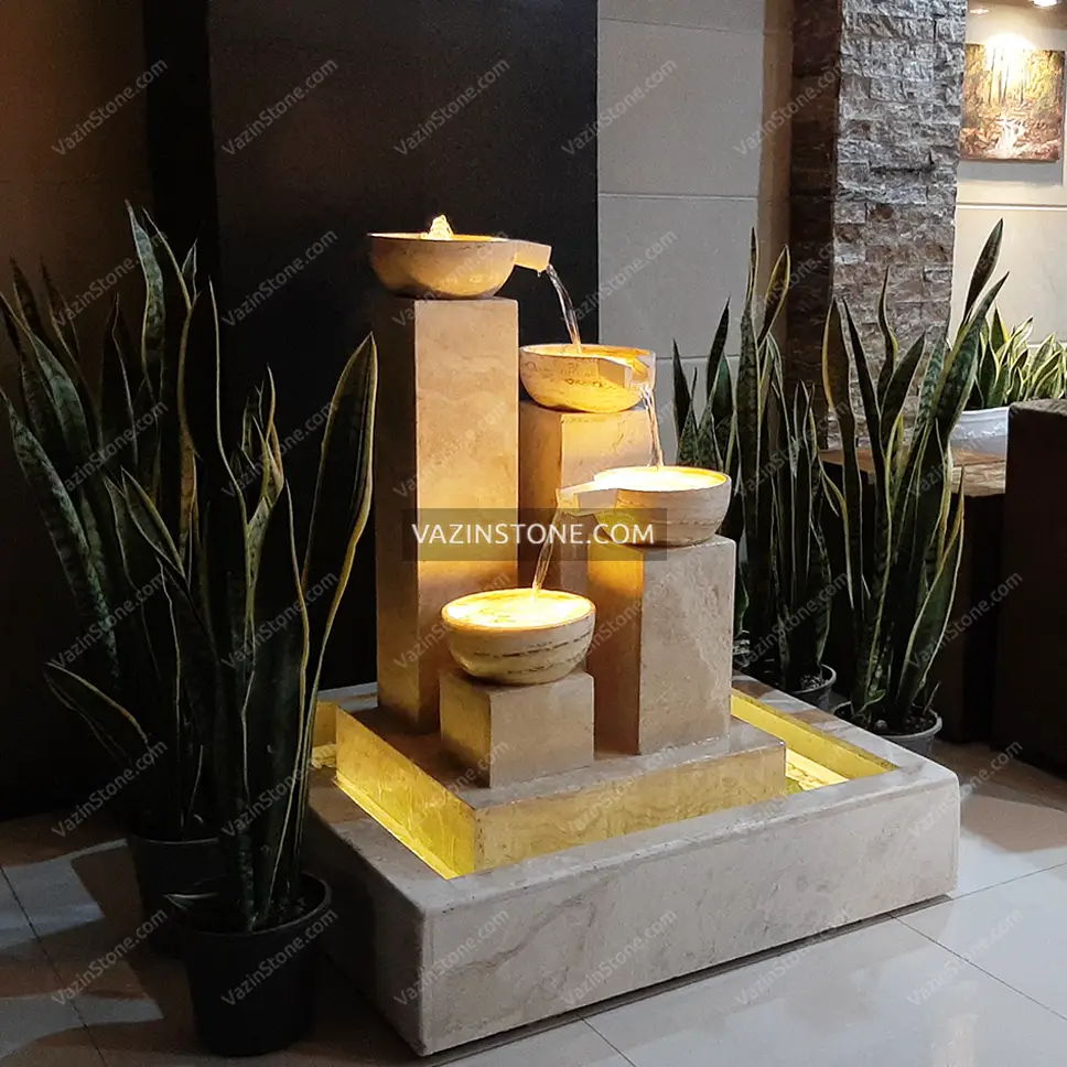 Arsh stone fountain
