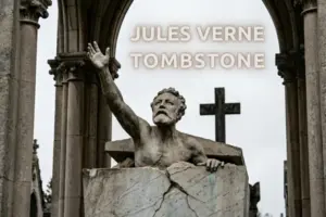 Jules Verne Tombstone