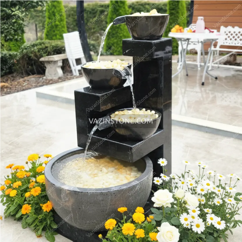 Sorena stone fountain