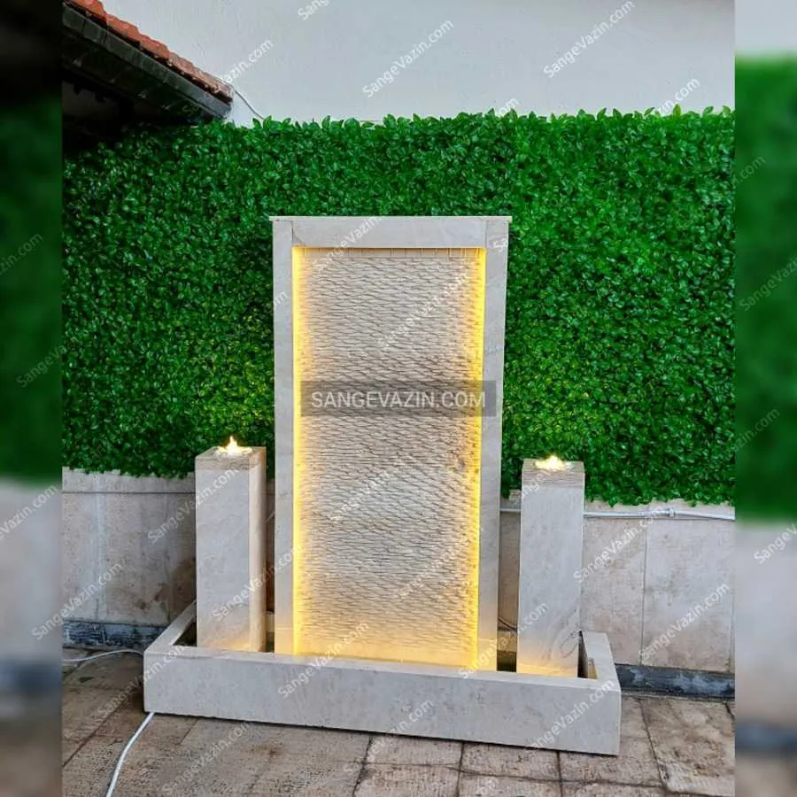 Mandana stone fountain