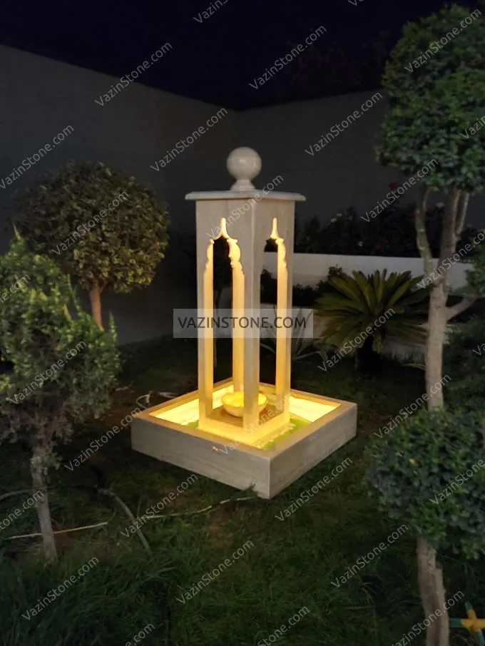 Stone fountain