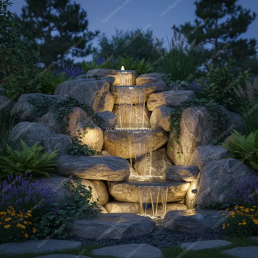 Natural fountain