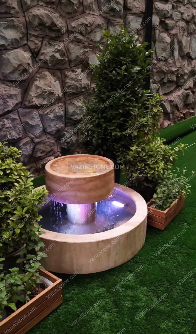 Stone fountain